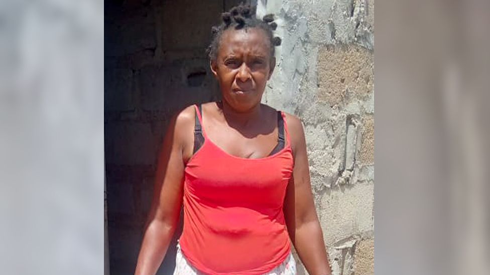 Muaziza Ambaraje at her home on Mozambique Island.