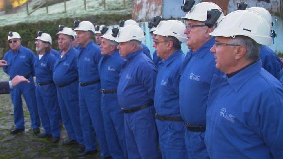 Miners choir