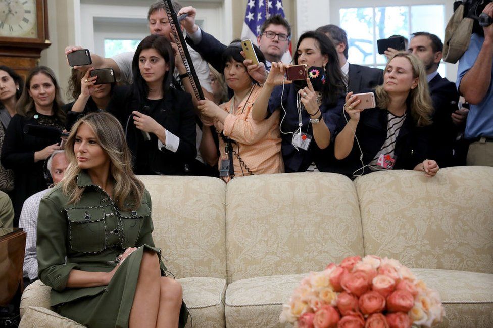female reporters at the White House