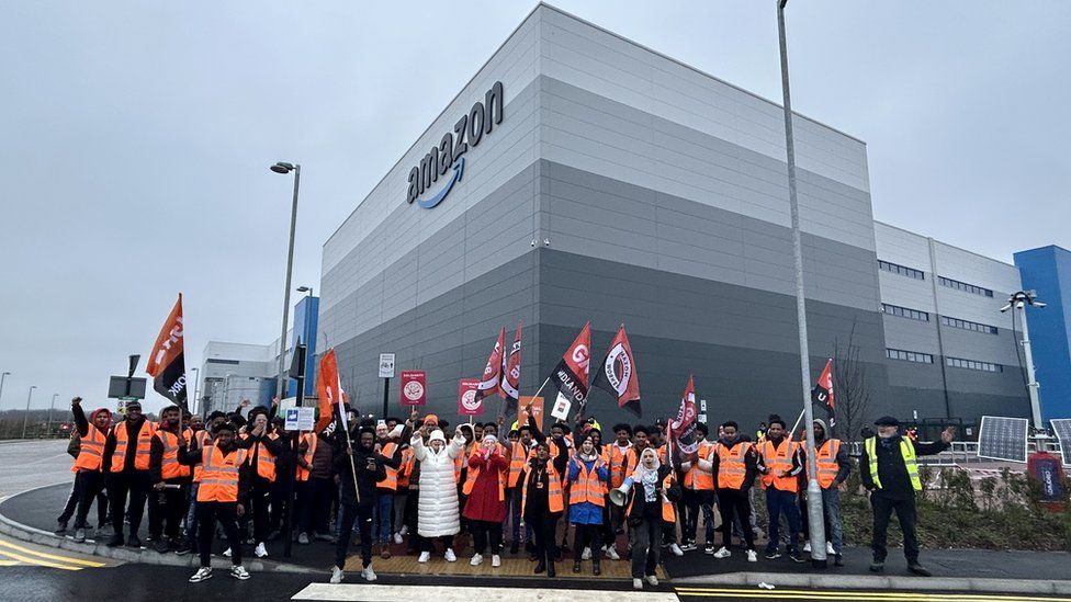 GMB members on strike on Thursday