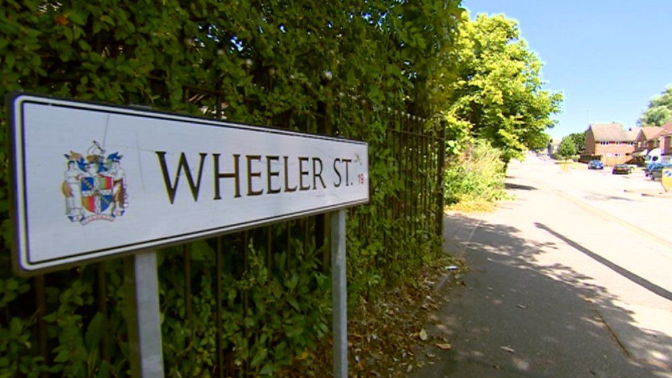 Wheeler Street sign
