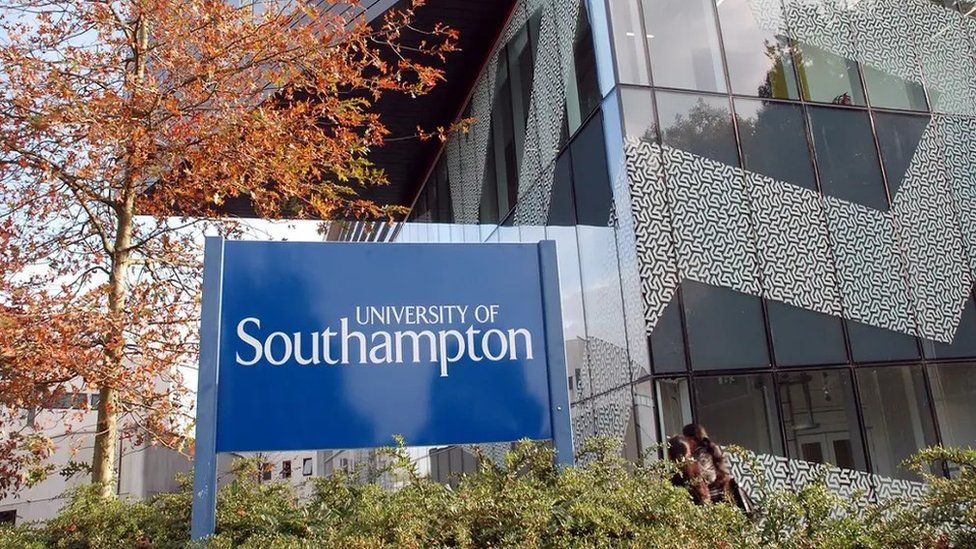 University of Southampton sign
