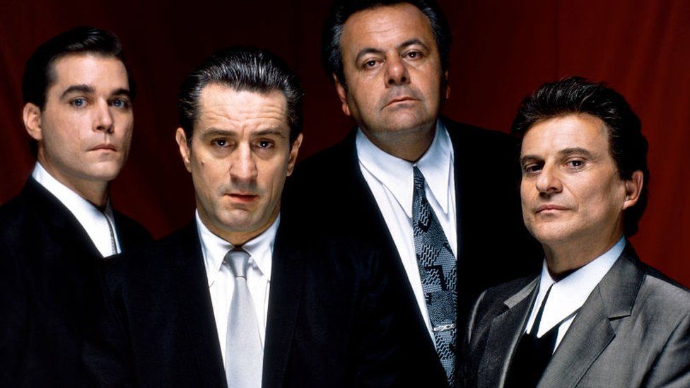 Ray Liotta, Robert de Niro, Paul Sorvino and Joe Pesci all appeared in the mobster movie