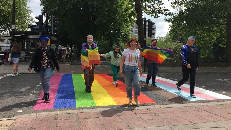 Pride crossing