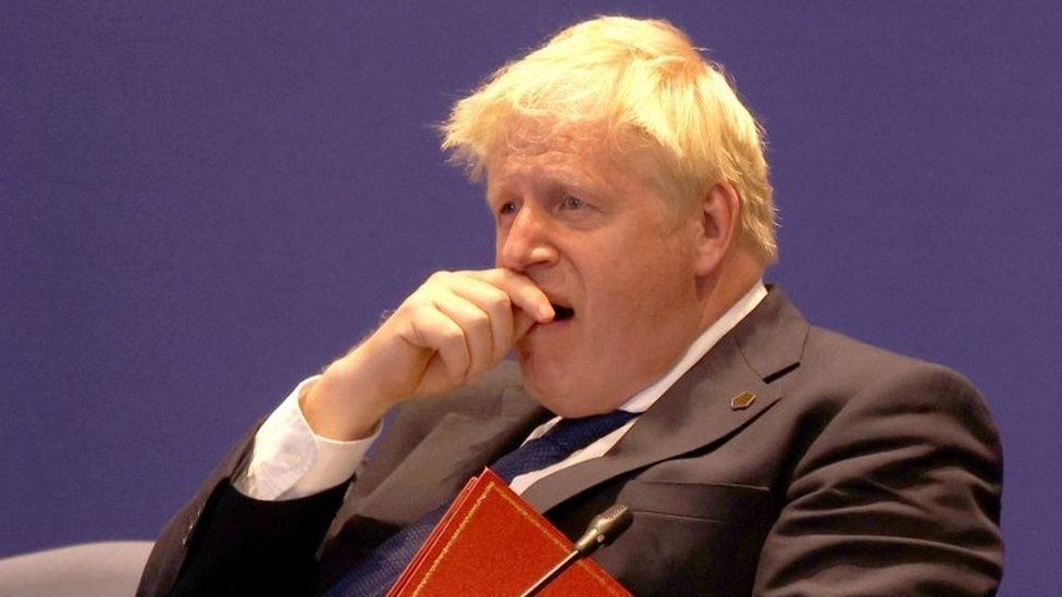 Boris Johnson at CHOGM