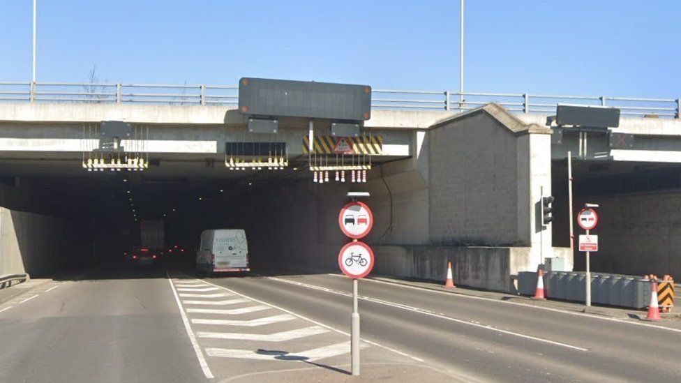 Tyne Tunnel entrance