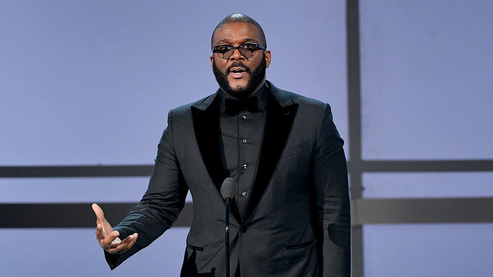 Tyler Perry on stage