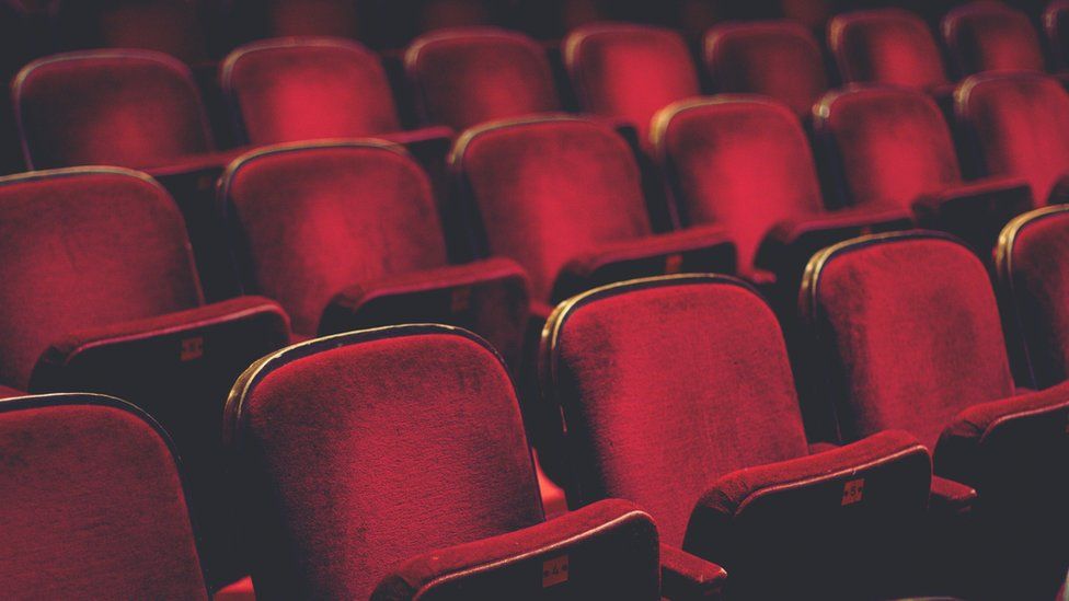 Empty seats in theatre