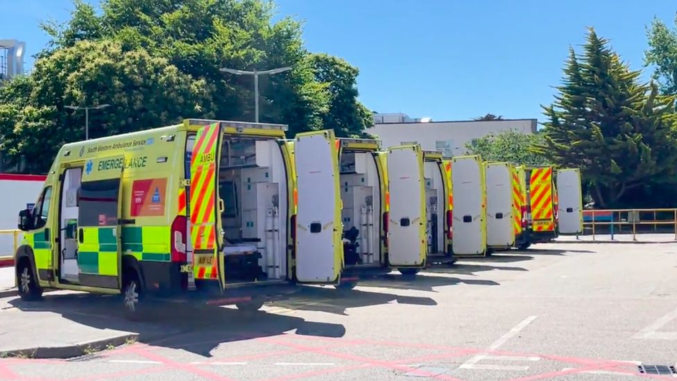 Ambulances in Cornwall
