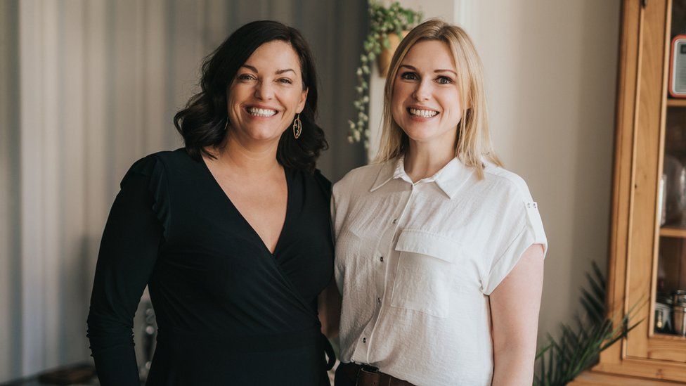 Zoe Proctor (left) and Laura Johnson