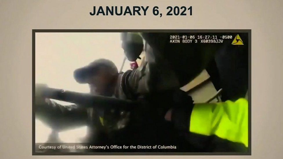 Capitol police body cam