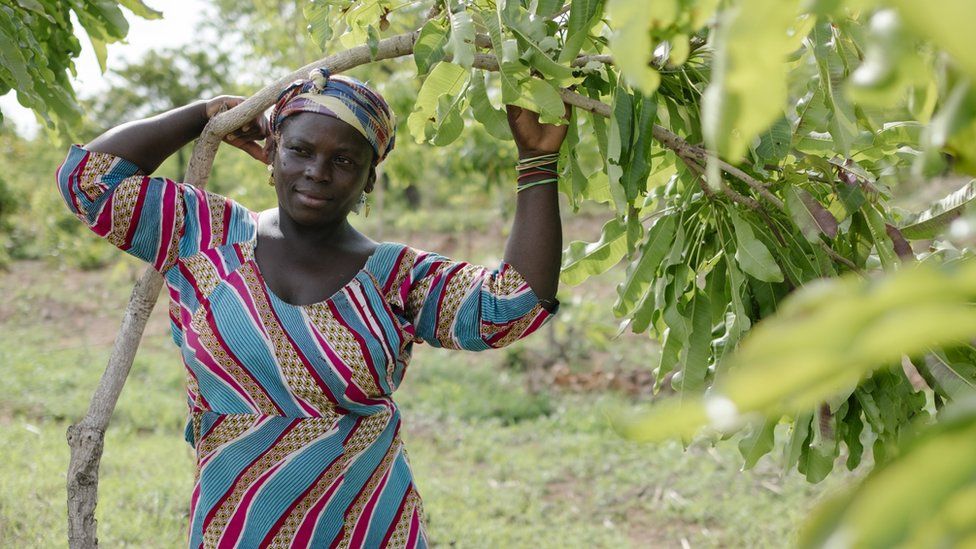 Ghanaian farmer Makeda