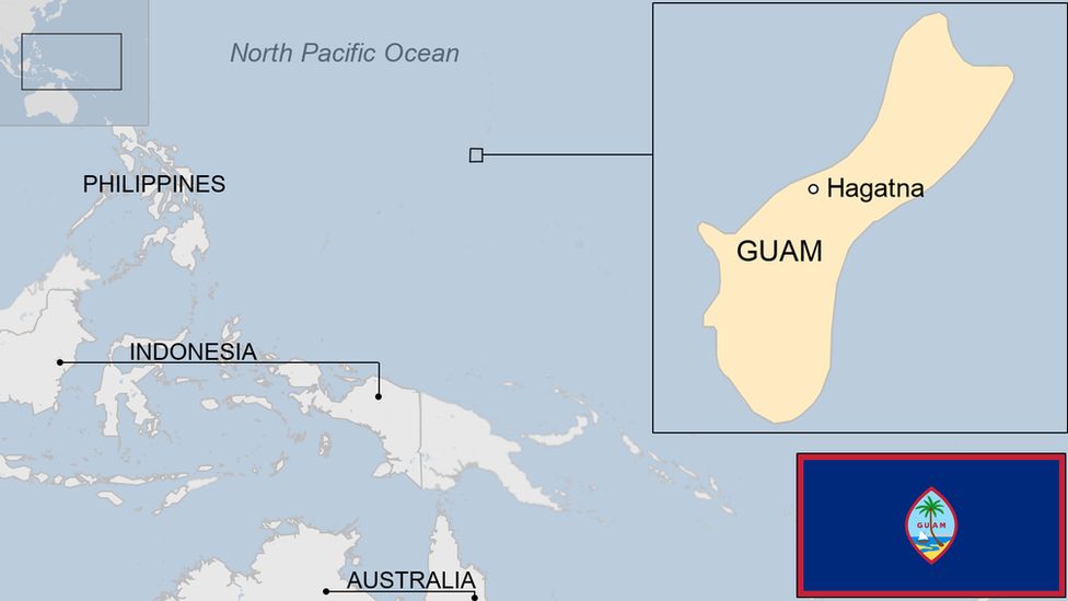 map of Guam