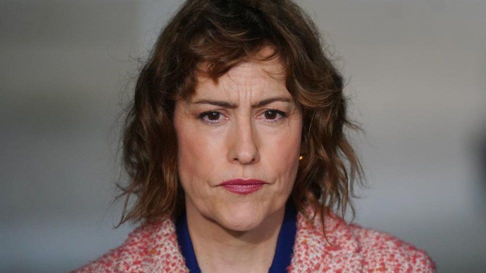 Victoria Atkins frowns
