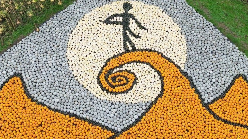 Sunnyfields Farm Pumpkin Mosaic
