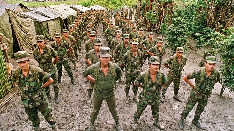 Nicaraguan Contra rebels in Honduras