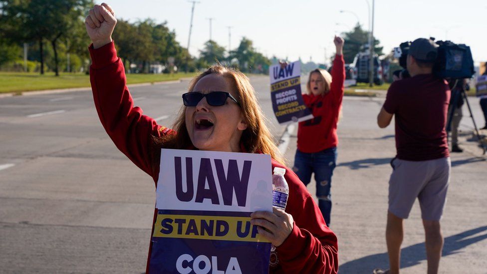 Nearly 13,000 UAW workers are on strike