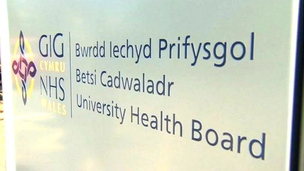 Sign of Betsi Cadwaladr University Health Board