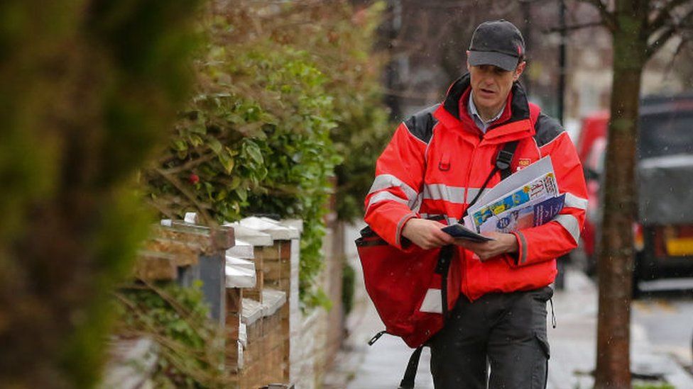 Royal Mail postman