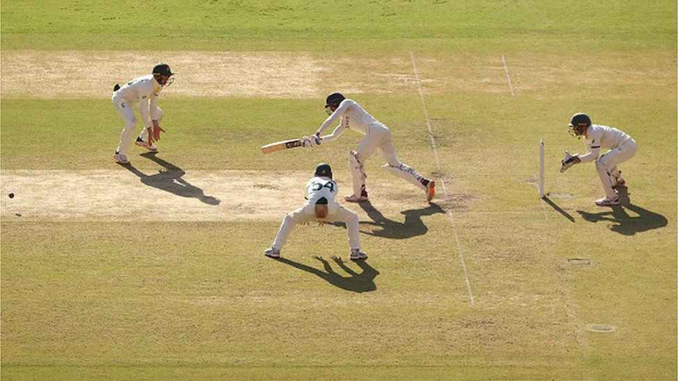 : Shubman Gill of India bats during day two of the Fourth Test match in the series between India and Australia at Narendra Modi Stadium on March 10, 2023 in Ahmedabad, India