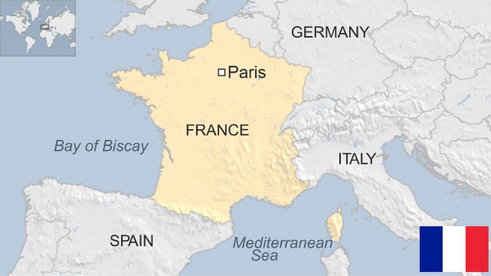 Map of France