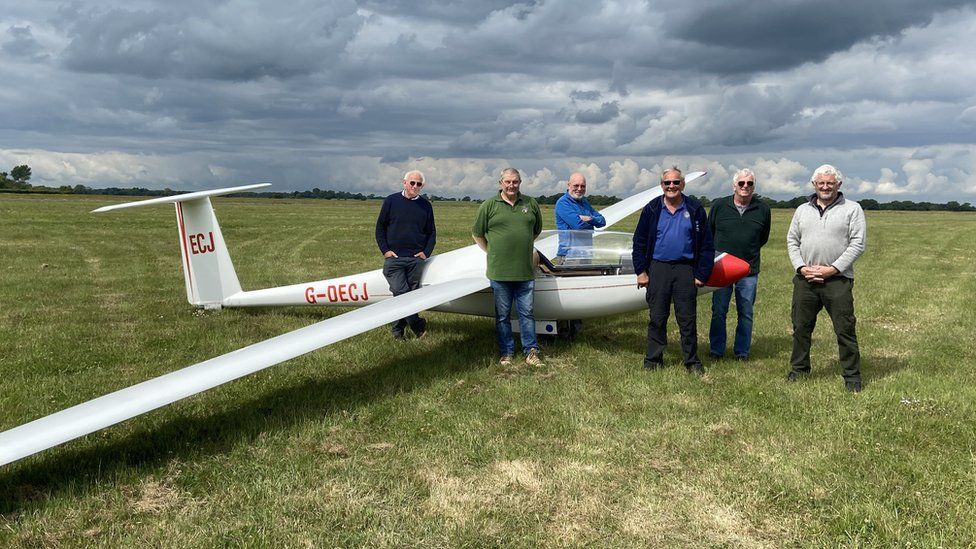 Norfolk Gliding Club members