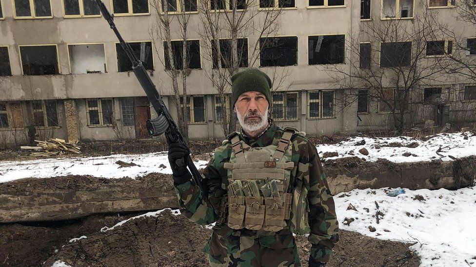 John Harding - a fighter in Ukraine