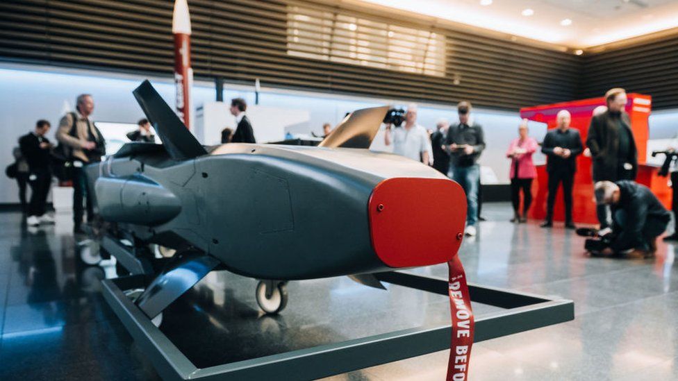 taurus missile on display in germany