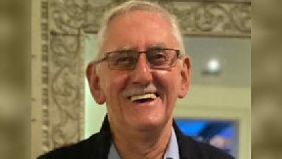 Michael McManamon, 73, died at the scene of the crash in Rutherglen