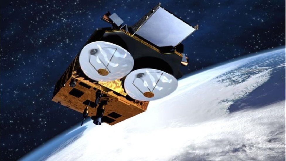 Artwork: Cryosat spacecraft