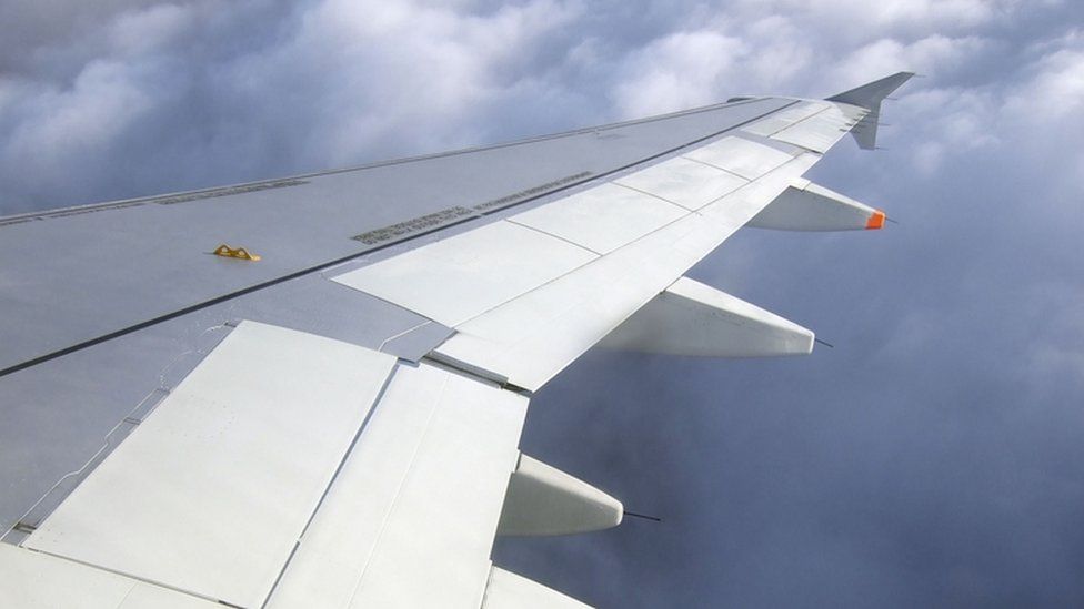 Wing of an aeroplane
