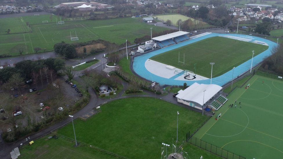 Footes Lane including the car park, track as well as the hockey and rugby pitches