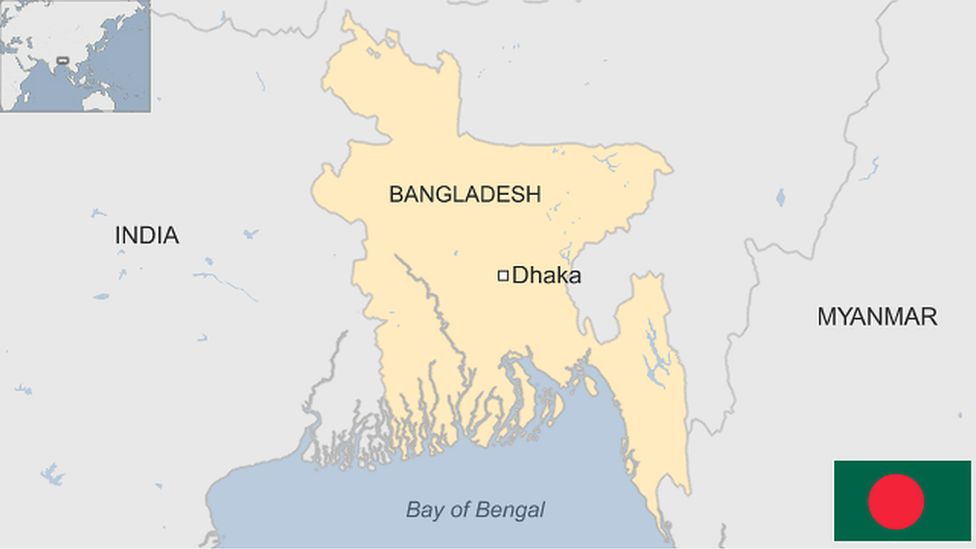 Map of Bangladesh