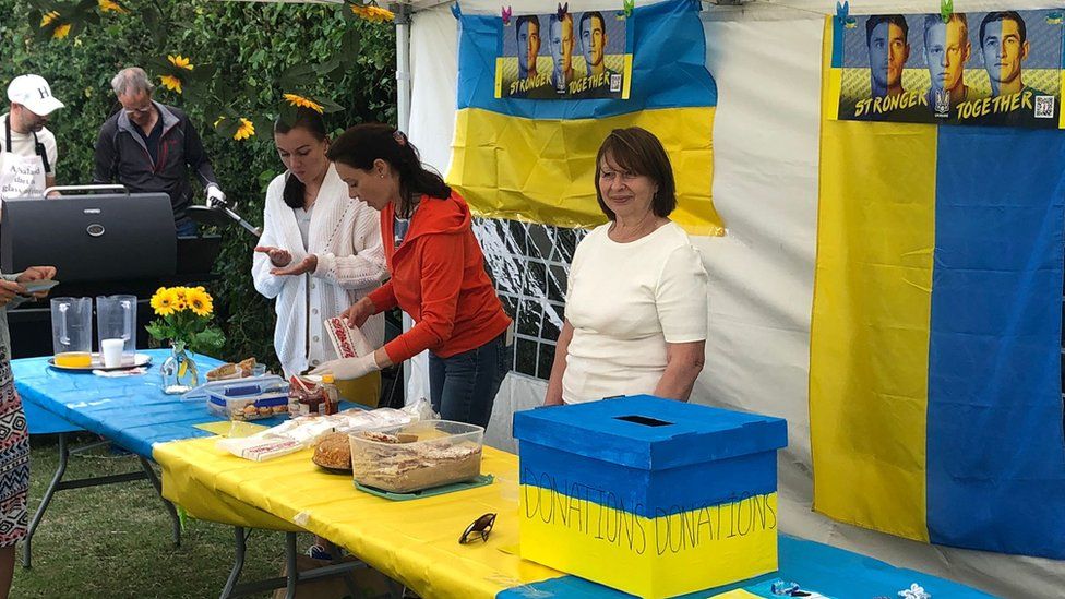Volunteers for Ukraine fundraiser