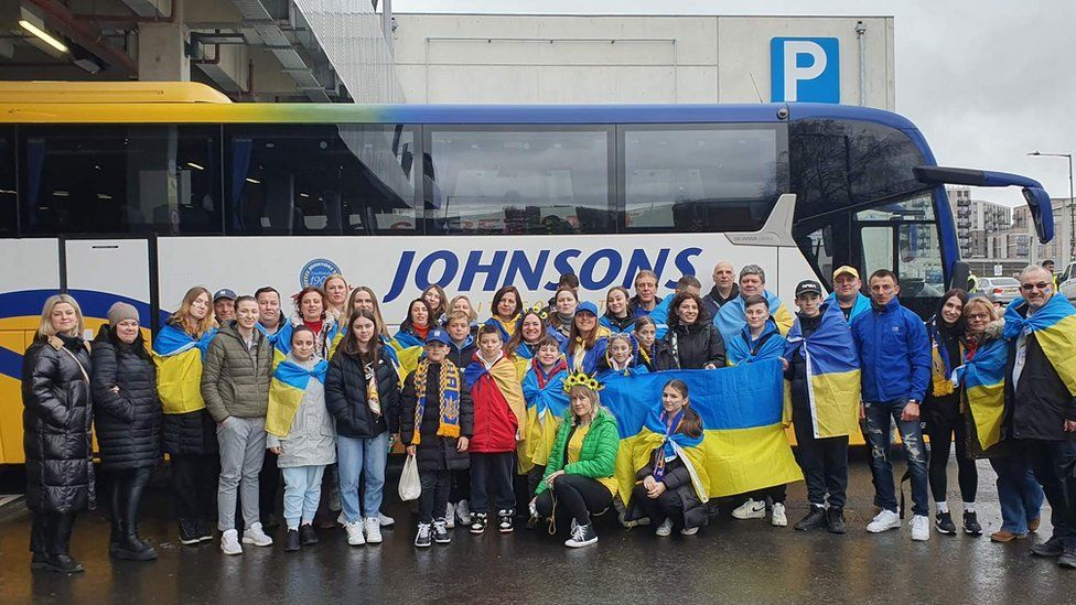 Ukrainian football fans