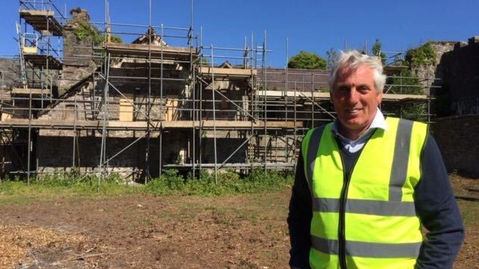 Stephen Kirkwood new owner of Island House in Laugharne