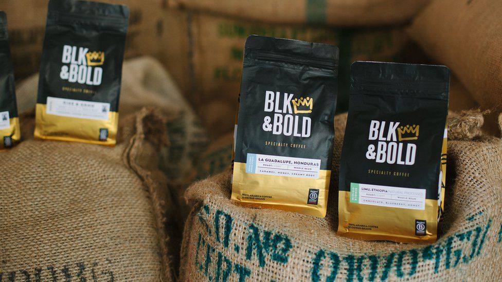 Blk & Bold coffee