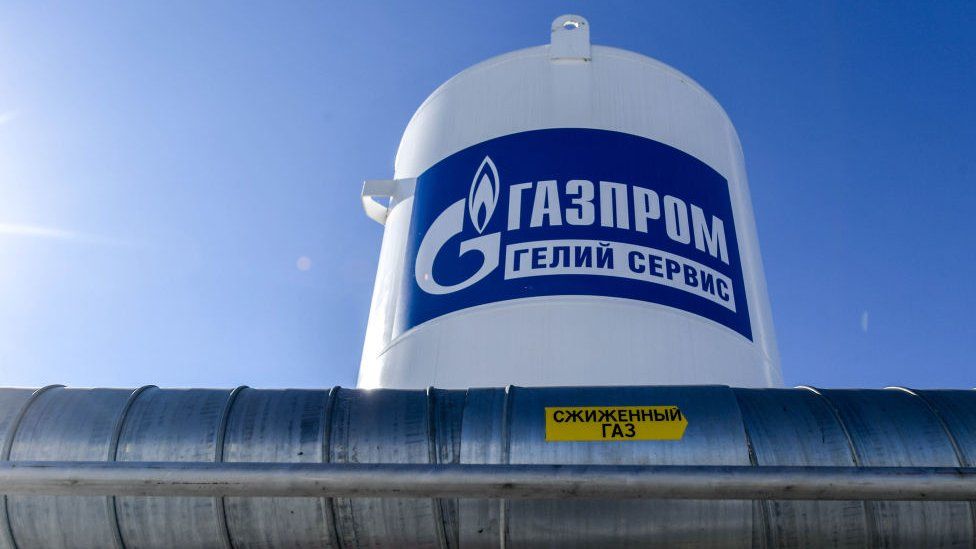 Gazprom LNG tank