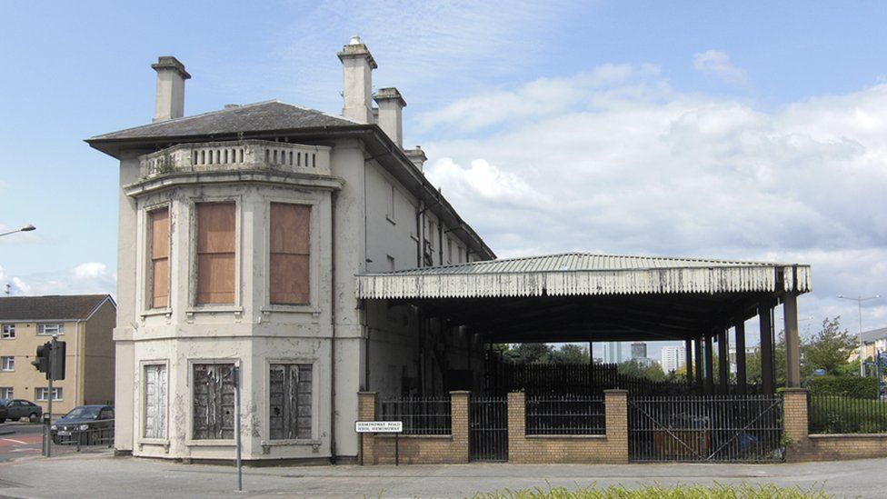 Old Bute Road Station in Cardiff