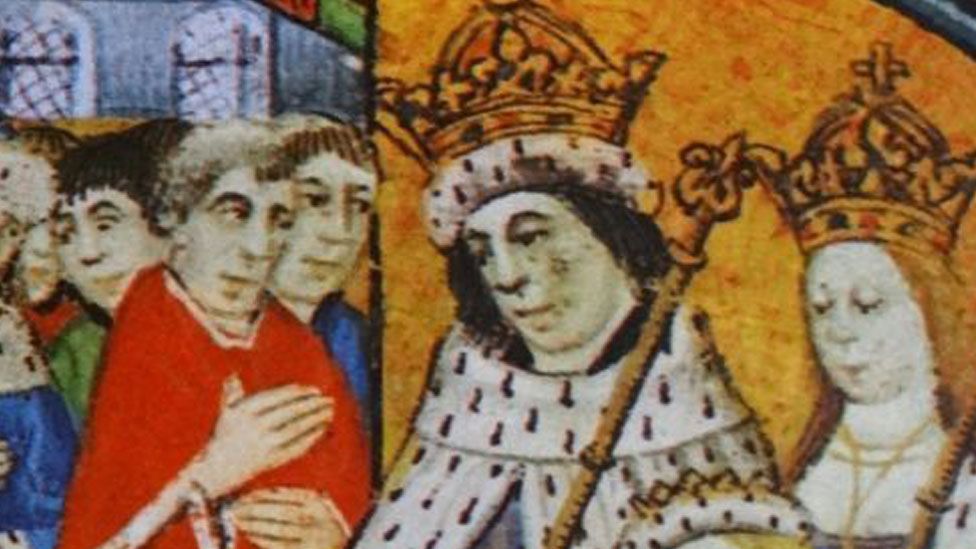 Edward IV with Elizabeth Woodville
