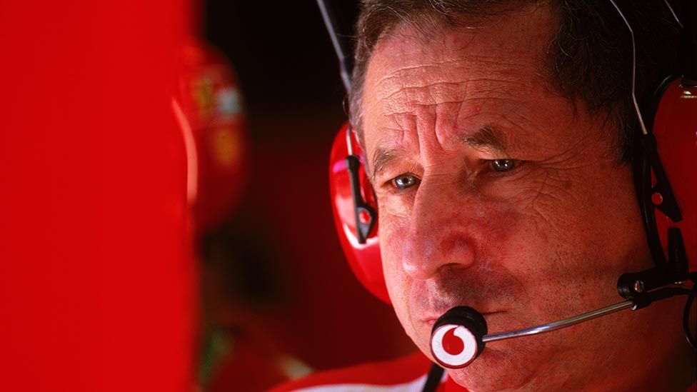 During his time at Ferrari Schumacher won five of his seven world championships
