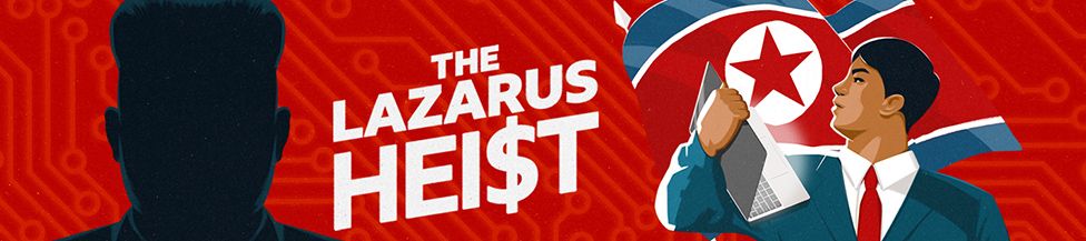 Lazarus Heist branding