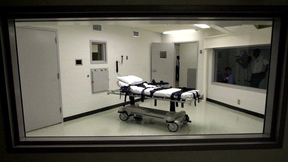 The execution chamber in Alabama