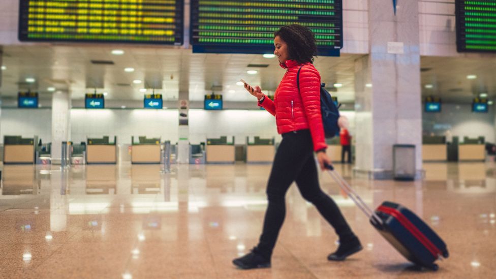 Passenger at Heathrow