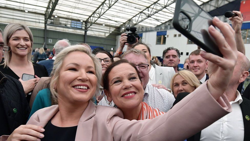 Michelle O'Neill and Mary Lou McDonald