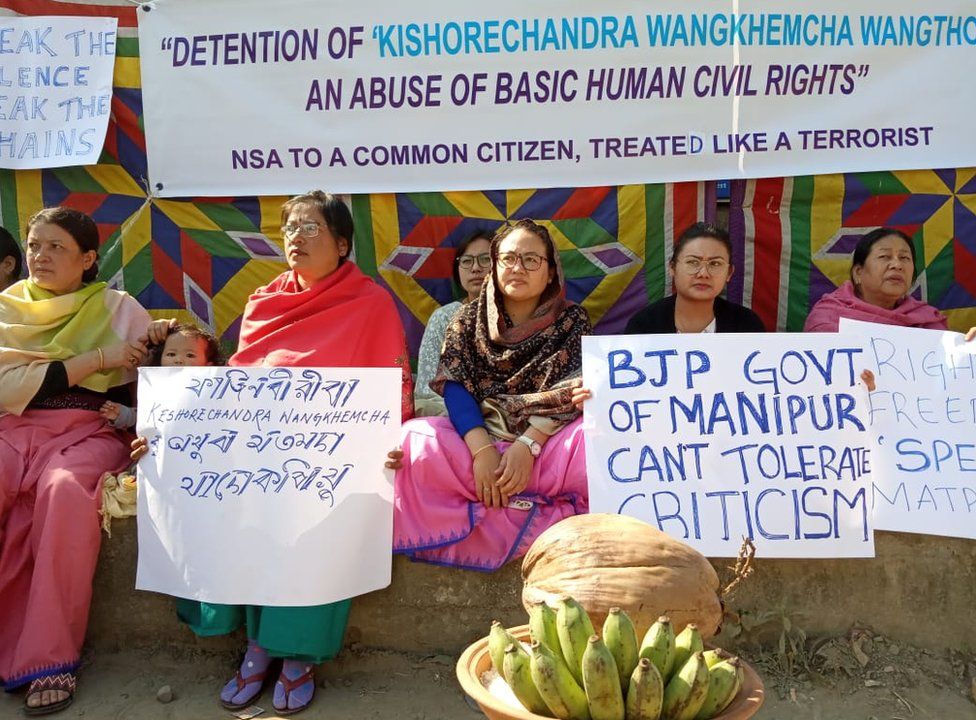 Protests in Manipur