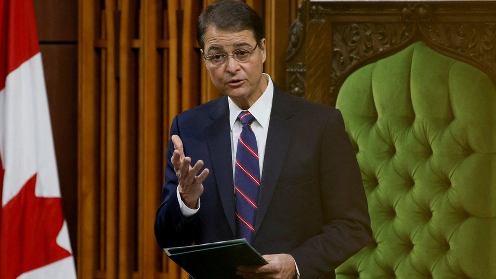 Speaker of Canada's House of Commons Anthony Rota. File photo