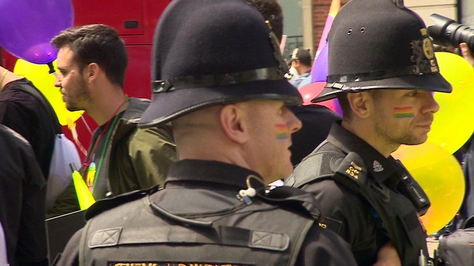 Police at Pride