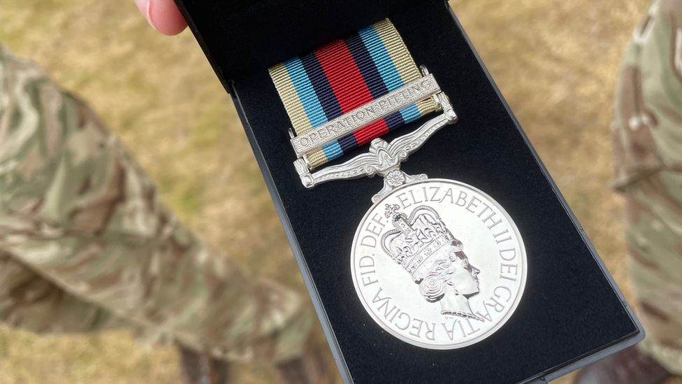 Afghanistan Operational Service Medal with Operation Pitting clasp