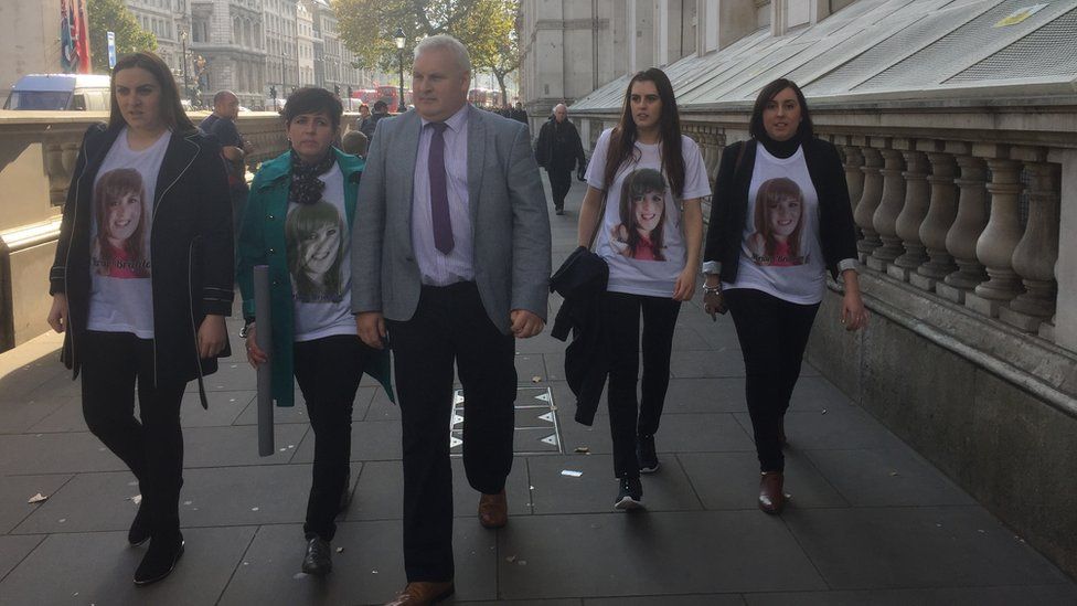 The Briddon family head to Downing Street